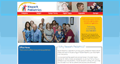 Desktop Screenshot of newarkpediatrics.com